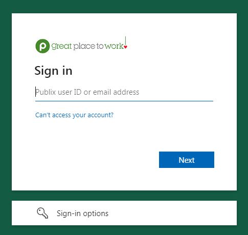 Publix Passport login